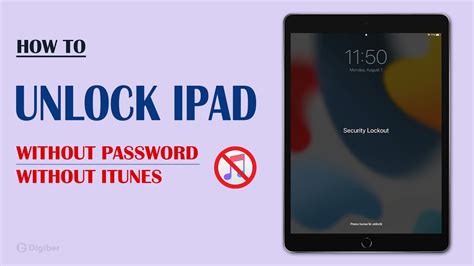 How To Unlock Ipad Without Password Or Itunes 3 Easy Ways Youtube