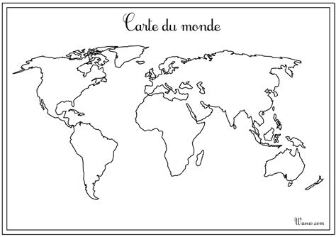 Carte Des Continents Vierge A Imprimer Coloriage Planisphere Vierge A The Best Porn Website