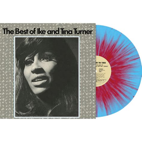 Ike And Tina Turner The Best Of Limited Red And Blue Splatter Vinyl