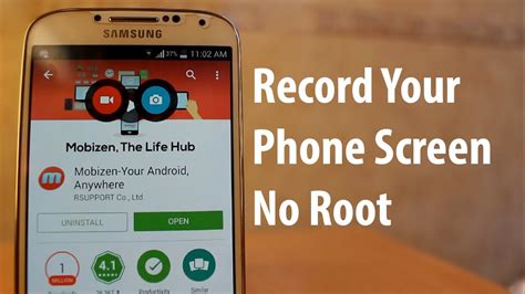 How To Record Your Phone Screen Without Root For Android Youtube