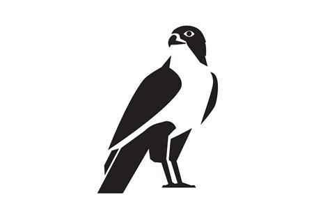 Falcon Bird Silhouette Graphic By Krustovin · Creative Fabrica