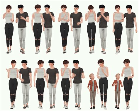 Neverland Walking Poses Sims 4 Black Hair Senior Photography Poses