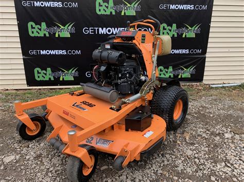 52in Scag V Ride Commercial Stand On Zero Turn Mower W25hp Efi New