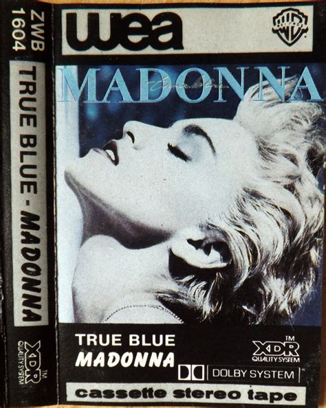 Madonna True Blue 1986 Xdr Dolby Cassette Discogs
