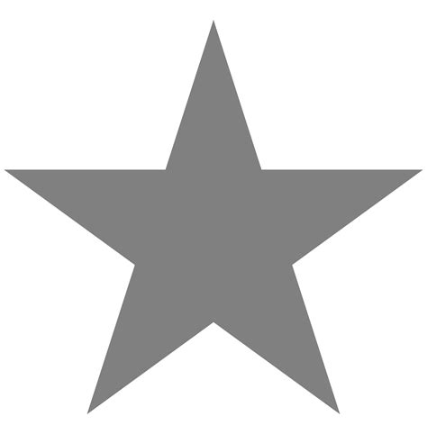 Silver Star Png Image