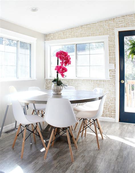 I hope you learn a few things along the way t. Prescott View Home Reno: DIY Brush Stroke Wall & Dining ...