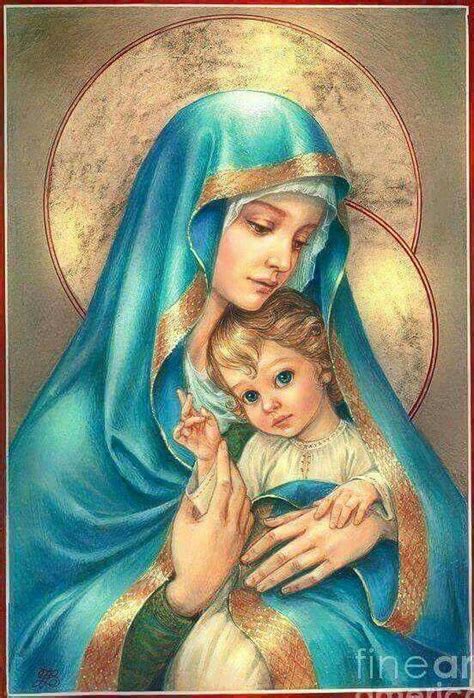 Mary Our Mother Pray For Us Jesus Our Savior Hear Our Prayers Jesus