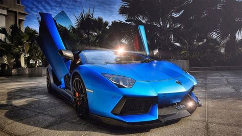 Blue Lambo Wallpapers Wallpaper Cave