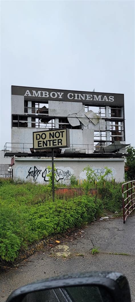 Anyone Know Who Owns The Old Amboy Cinema Theater Rnewjersey