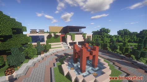 Redstone House Map For Minecraft Mc Mod Net
