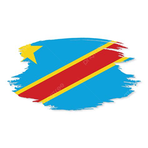 Gambar Bendera Nasional Republik Demokratik Kongo Bendera Nasional