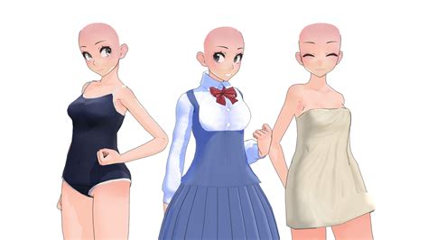 Yansim And Mmd New Bases By Ficiaxe On Deviantart