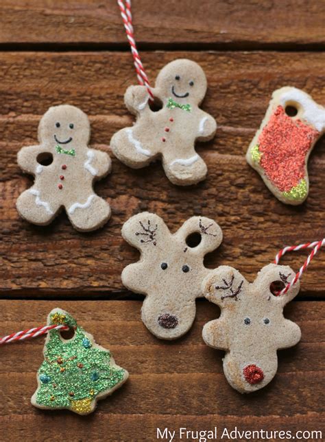 Easy Salt Dough Ornaments Perfect Holiday Craft For Kids My Frugal