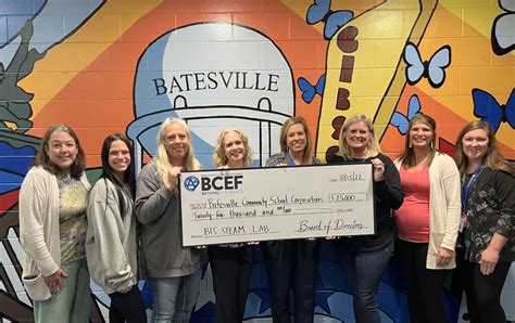 Batesville Community Education Foundation Bcef Donates 25000 Toward