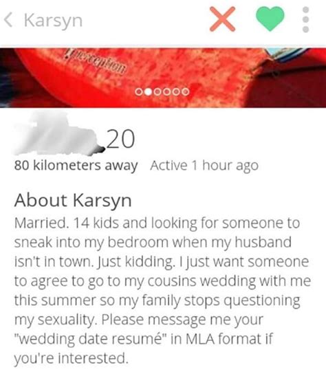 50 Clever Online Dating Profiles That Will Have You Buckled Over Laughing Funny Tinder