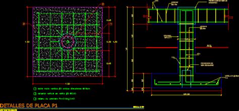 Isolated Footing Detail Dwg Detail For Autocad • Designs Cad