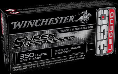 350 Legend Ammunition Winchester 255 Grain 20 Rounds Cheap Bulk