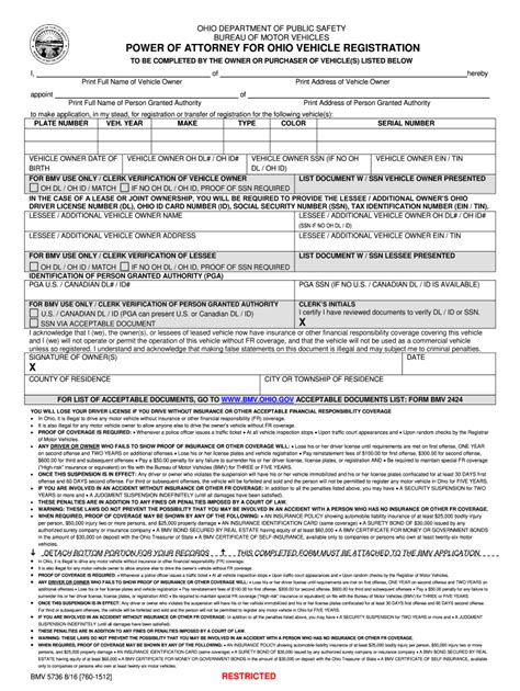 Ohio Bmv Form 5736 Printable Fill Out And Sign Online Dochub