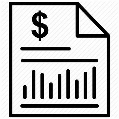 Bank Statement Icon Financial Clipart Report Card