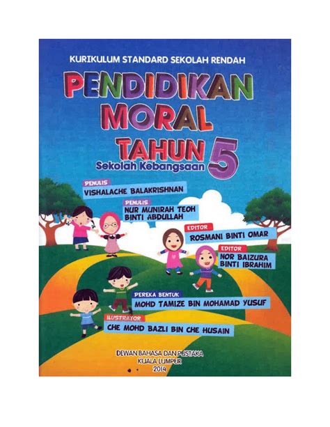 Buku Teks Pendidikan Moral Tahun Buku Teks Kssm Pendidikan Moral