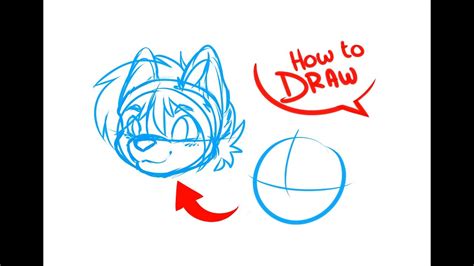 The thought is nice, i love my teacher, and unfortunately i do draw anime girls (that was supposed to be my embarrassing secret!), but this book is just. How To Draw Anime & Furry Heads | ART TUTORIAL - YouTube