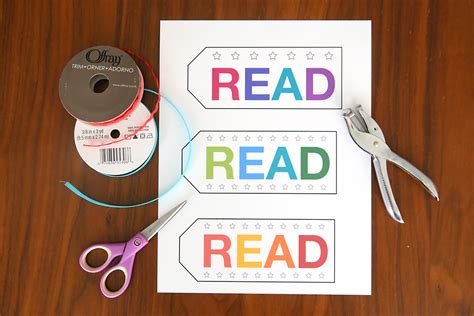 Punch Card Bookmark To Encourage And Reward Reading Its