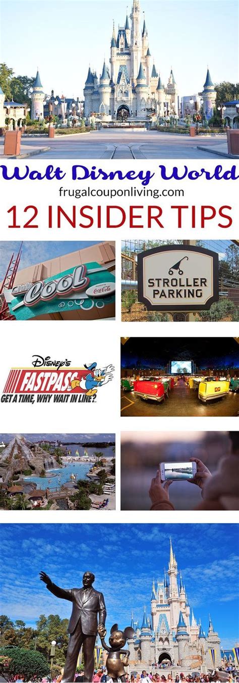 Walt Disney World Insider Tips Walt Disney World Vacations Disney