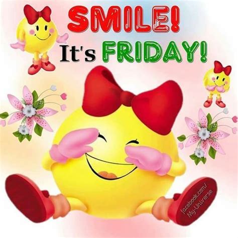 Smile Its Friday Friday Friday Quotes Friday Blessings Friday Images