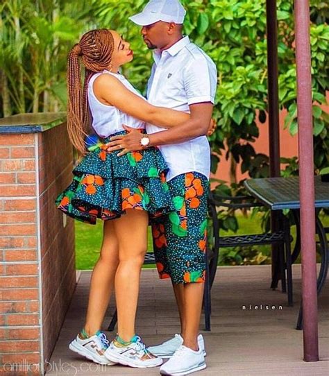 If they are initially a bit shy or feeling uncomfortable, just ask them to show you how they however, creating strong couple poses presents its own difficulties. 40 Matching Ankara Outfits Ideas for Couples (With images ...