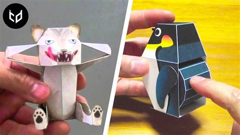 Incredible Kamikara Paper Toys Japanese Artist Haruki Nakamura Youtube