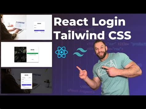 Build Custom Login Pages In React Js Using Tailwind Css