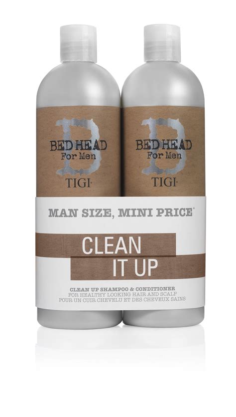 Tigi Bed Head For Men Clean Up Tweens Shampoo Ml Conditioner Ml