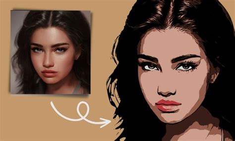 Design A Realistic Vector Portrait From Your Photo By Nrcreations Fiverr