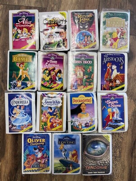 Vintage Mcdonalds Happy Meal Toy Disney Vhs Masterpiece Collection Asa College Florida