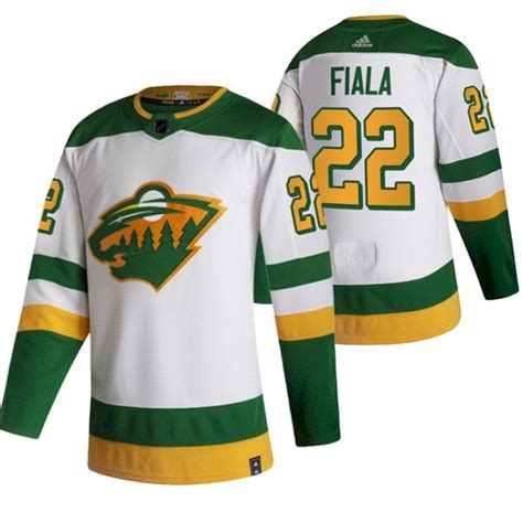 We are thrilled that our reverse retro adidas jersey honors minnesota's first nhl team, the north stars. Men's Minnesota Wild #22 Kevin Fiala 2021 White Reverse ...