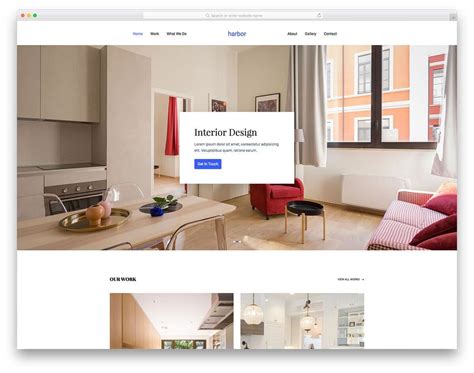 Free Interior Design Furniture Website Templates Uicookies