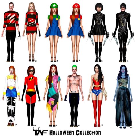 Titos Sims Disfraz Sims Sims 4 Disfraces De Halloween Originales