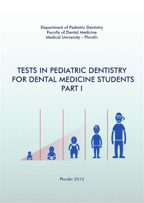 Tests In Pediatric Dentistry For Dental Medicine Students By Александар