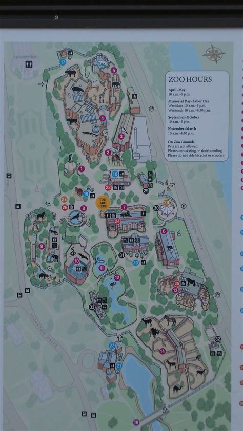 Lincoln Park Zoo Chicago Map Map