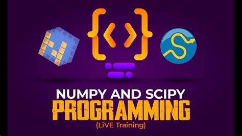 Numpy And Scipy Programming Live Training Eduonix Youtube