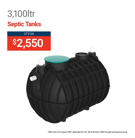 3100l Septic Tank 10 Min Installation Asnzs Certified Polymaster