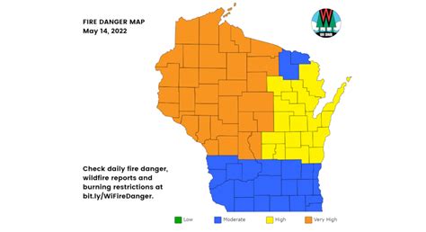 Near Critical Fire Danger Across Nw Wisconsin Morning Ag Clips