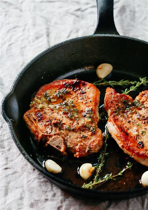 Find out how to cook pork sarah pflugradt is a registered dietitian nutritionist, writer, blogger, recipe developer, and choose chops that are around one inch in thickness. Garlic Butter Baked Pork Chops (Super easy to make!!!)