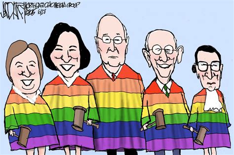 Scotus Weds Gay Marriage To The Constitution Darcy Cartoon Free Nude