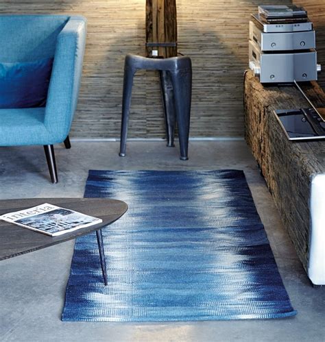 Wohntextilien, die lust auf meer machen! Maritimer Teppich - Tolles Muster im Batiklook hier online ...