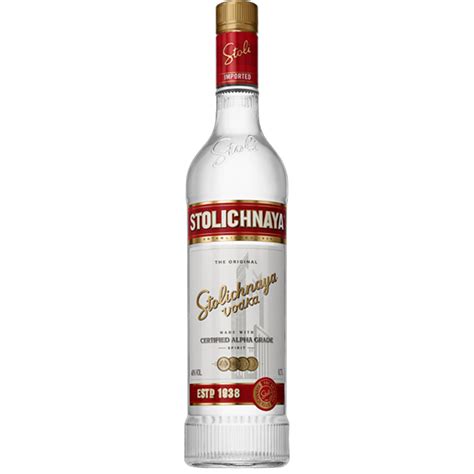 Vodka Stolichnaya Escolà Vins I Destil·lats