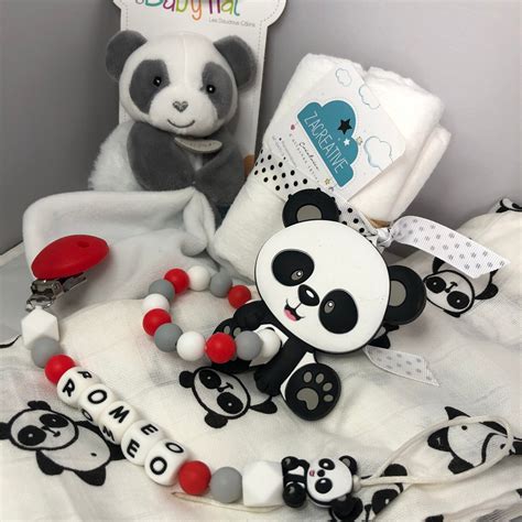 Panda Birth Basket Etsy