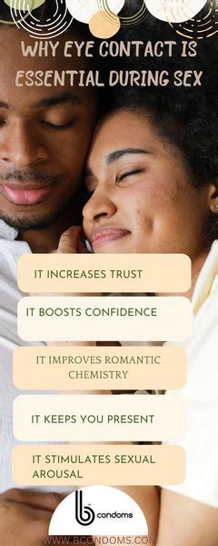 why eye contact is essential during sex b holding group llc