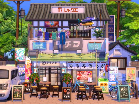 Japanese Restaurant No Cc The Sims 4 Catalog