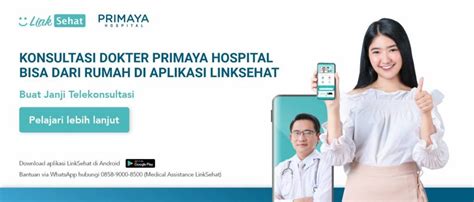 Konsultasi Online Dengan Dokter Primaya Hospital